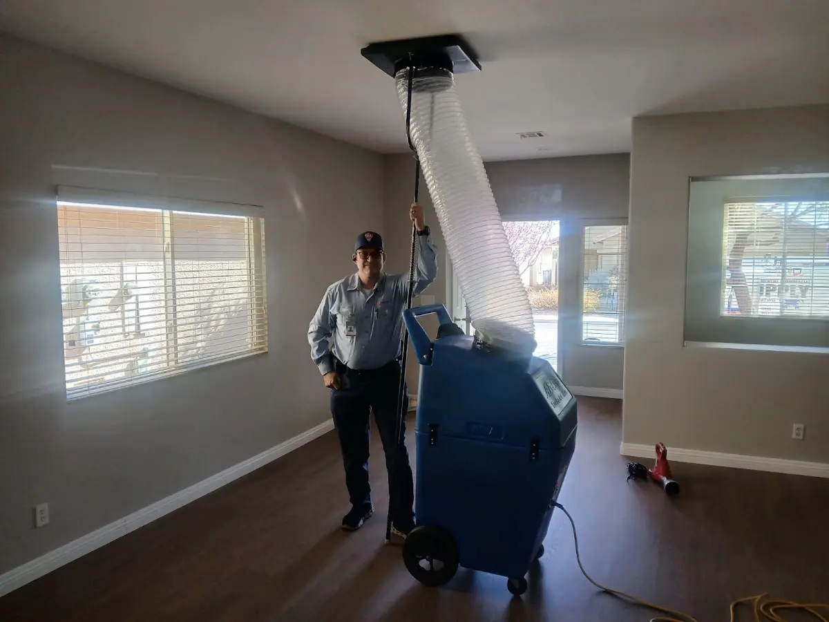 Professional Dryer Vent Cleaning work inside a Pukalani home